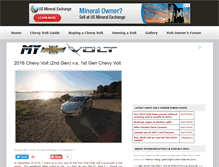 Tablet Screenshot of mychevroletvolt.com